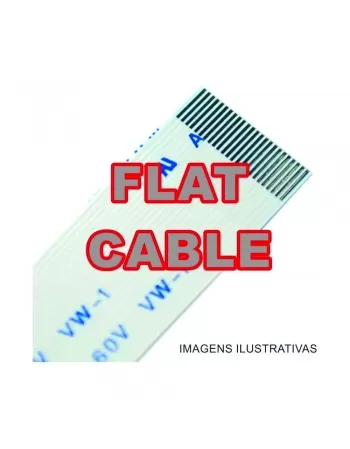 CABO FLAT CABLE 20 X 200 MM 1.25MM INVERTIDO