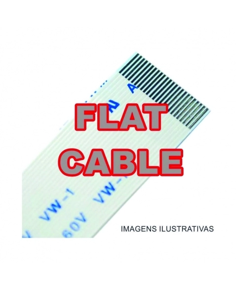 CABO FLAT CABLE 14 X 230 MM 1.25 MM INVERTIDO