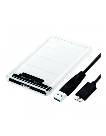 CASE TRANSPARENTE PARA HD EXTERNO