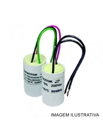 CAPACITOR POLIPROPILENO 4 + 6 X 250VAC CBB-60