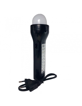 LANTERNA LED RECARREGÁVEL 18 LED/3W ID-9895L