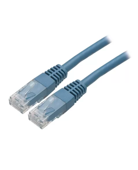 CABO PATCH CORD 2M CAT-5E CCA 568B AZUL