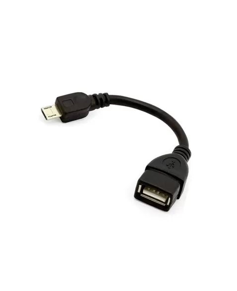 CABO ADAPTADOR V8 MICRO X USB FÊMEA OTG