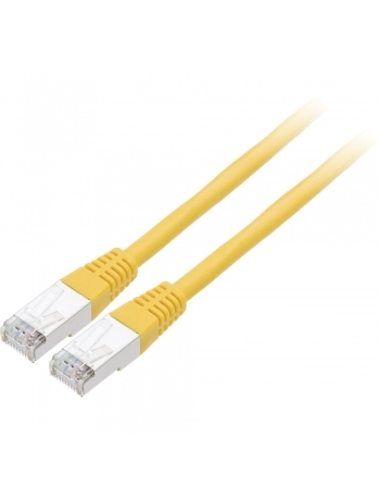 CABO PATCH CORD PARA REDE E INTERNET COM 3 METROS BLINDADO AMARELO