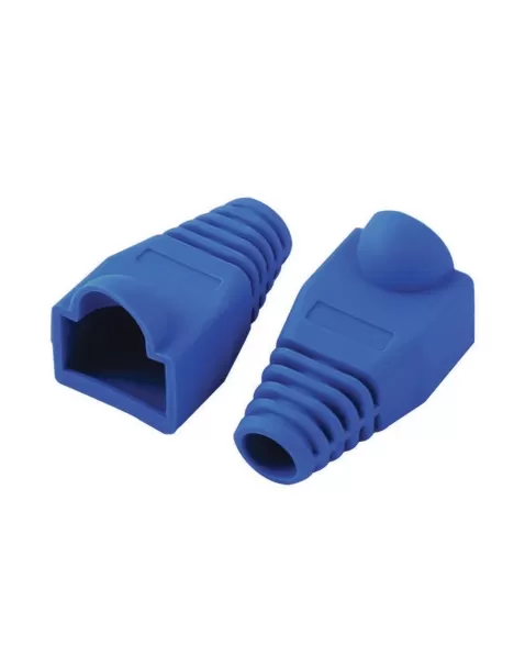 CAPA PARA CONECTOR RJ45 CAT5 E CAT-6 AZUL