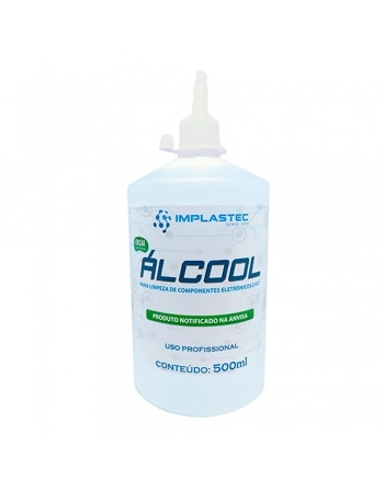 ÁCOOL PARA LIMPEZA DE COMPONENTES ELETRÔNICOS E PCI 500ML