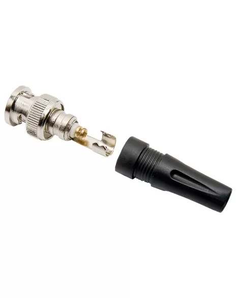 CONECTOR BNC COM CAPA E COM PARAFUSO