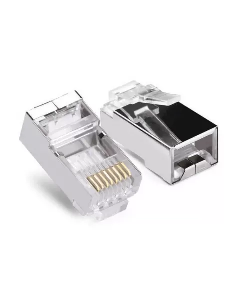 CONECTOR PLUG MODULAR RJ-45 CAT-5 BLINDADO 8X8