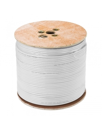  FIO COAXIAL RG-6 - 67% DE MALHA CARRETEL COM 300M