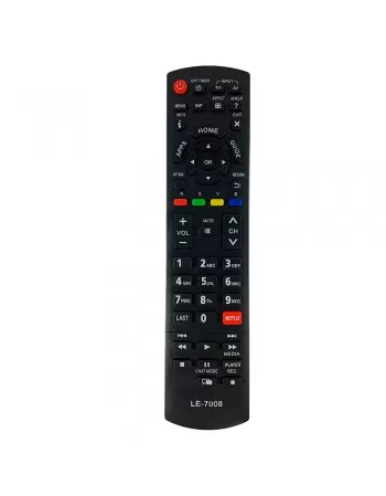 CONTROLE REMOTO PANASONIC LCD NETFLIX LE-7008