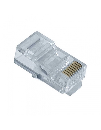 PLUG MODULAR 8X8 (RJ-45) CAT-6E