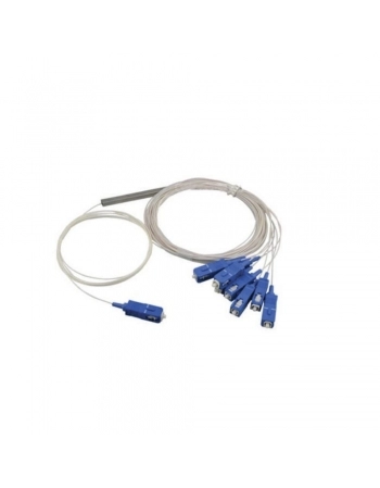 SPLITTER ÓTICO SC/UPC 1X8 COM 2 METROS