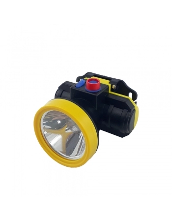 LANTERNA DE CABEÇA 1 LED 3W ID-4600W RECARREGÁVEL