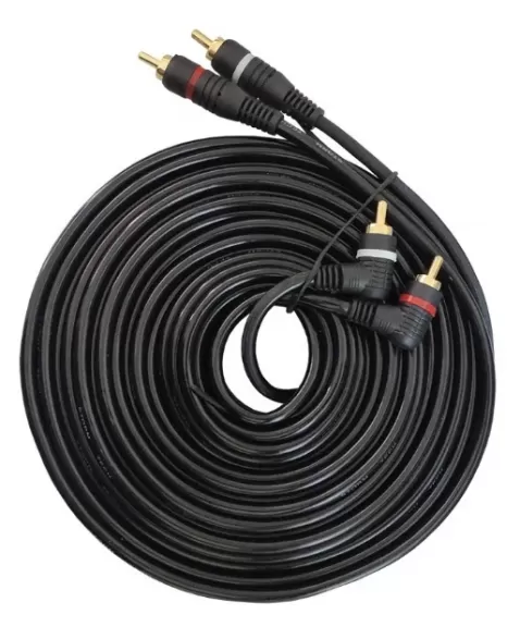 CABO 2 RCA + 2 RCA PROFISSIONAL BLINDADO COM 5M