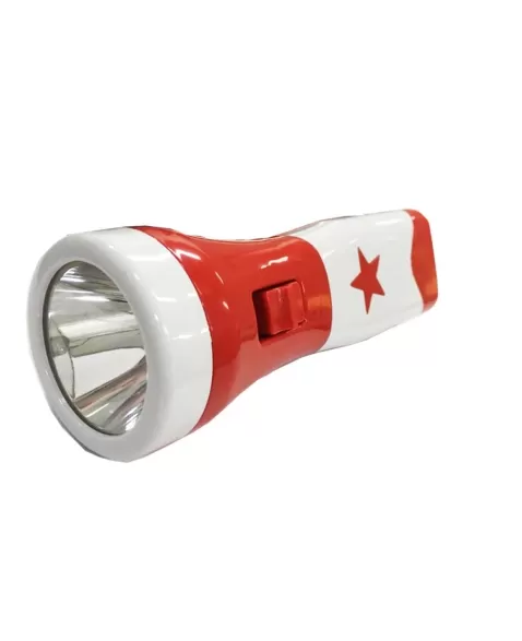 LANTERNA LED RECARREGAVEL 1 LED X 1 LED ID-6638W