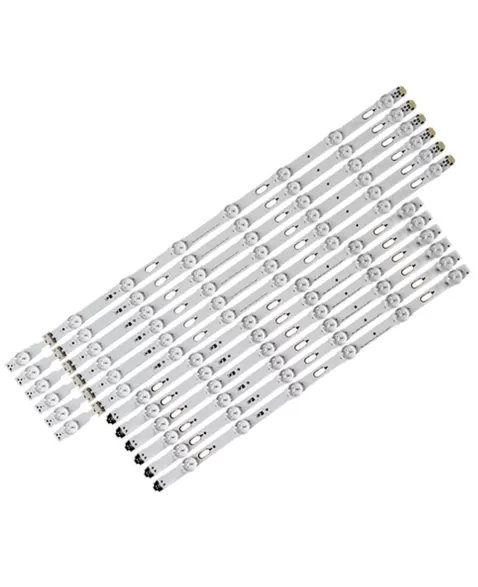 KIT 12 BARRAMENTOS LED TV UN55JU6500 UN55JU7500 UN55JU6740 UN55JU6742