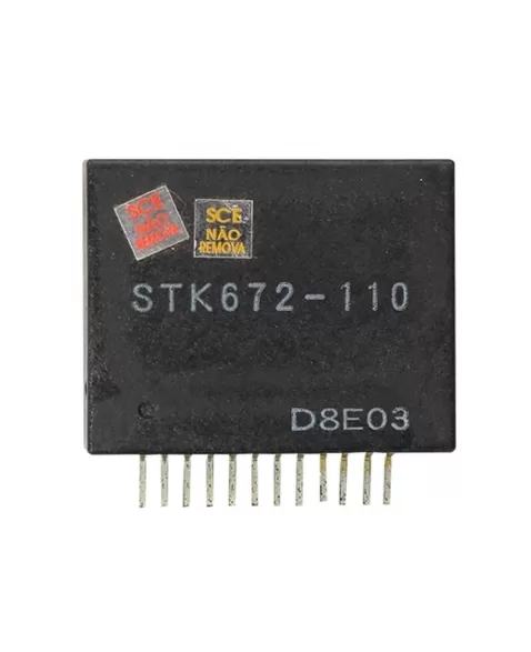 CIRCUITO INTEGRADO MICROPROCESSADOR STK672-110