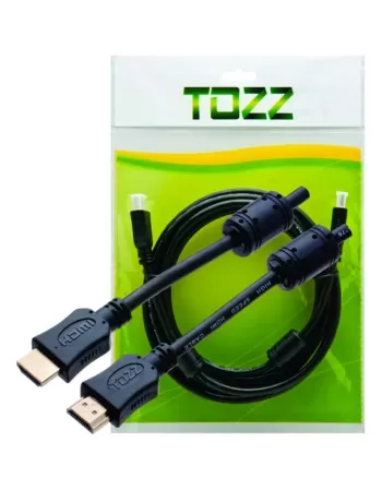 CABO HDMI + HDMI 2.0 FULL HD COM FILTRO PT GOLD 3 METROS