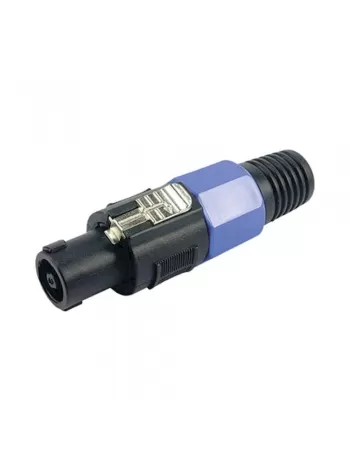 CONECTOR SPEAK-ON MACHO TIPO NEUTRIK 8 VIAS AZUL TOZZ