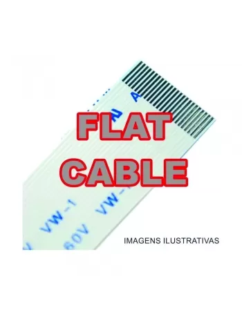 CABO FLAT CABLE 14 X 160 MM 1.25MM INVERTIDO